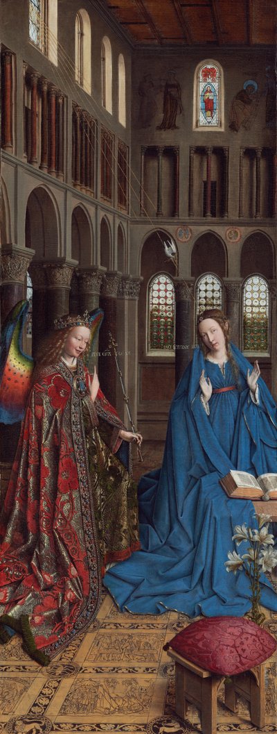 The Annunciation by Jan van Eyck